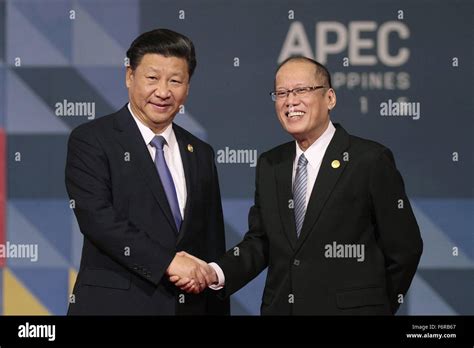 Manila Philippines Th November Chinese President Xi Jinping