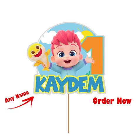 custom bebefinn cake topper darazpk
