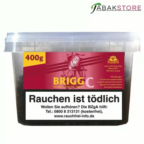 Brigg C Ehemalig Cherry Pfeifentabak 380g Eimer 34 95