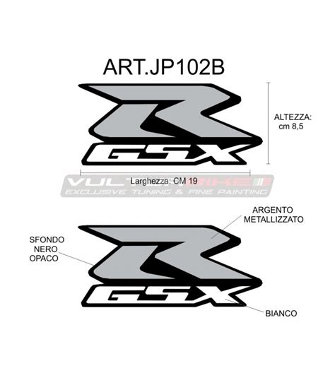 Autocollants Car Nages Lat Raux Suzuki Gsx R