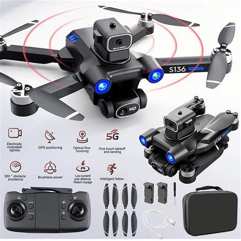 5g 8k Gps Drone Pro W Hd Brushless Dual Camera Drones Wifi Fpv Foldable