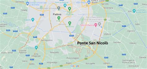 Dove Si Trova Ponte San Nicol Italia Mappa Ponte San Nicol Dove Si