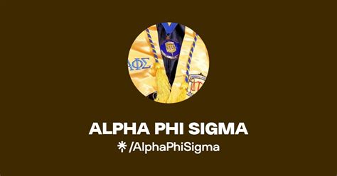 ALPHA PHI SIGMA | Linktree