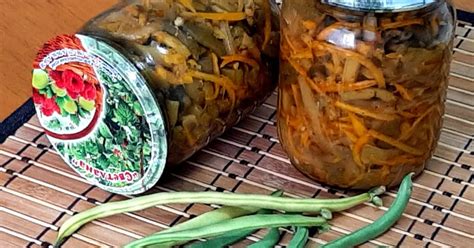 Заготовки стручковой фасоли