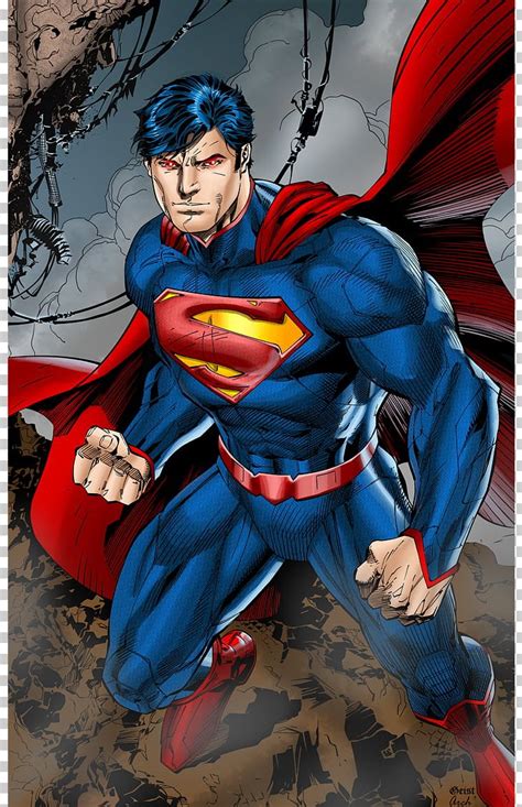 Jim Lee Superman Man Of Steel The New Justice League Png Clipart