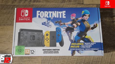 Fortnite Special Edition Nintendo Switch Wildcat Bundle V