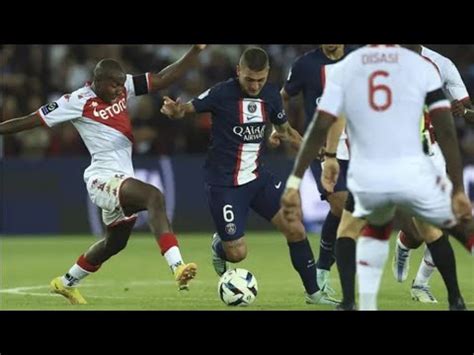 PSG MONACO 1 1 J4 DE LIGUE 1 YouTube