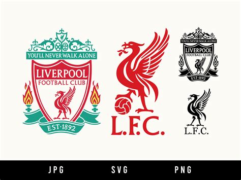 Liverpool Logo Instant Download Svg Png  Digital Etsy