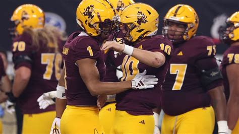 Asu Football Skattebo Leavitt Rock Iowa State In Big 12 Title Game