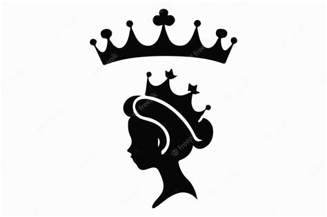 Queen Silhouette Vector