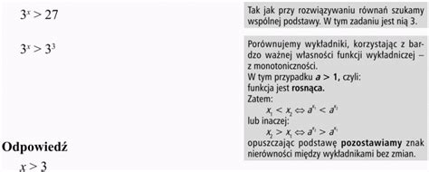 Nier Wno Ci Wyk Adnicze Matematyka Opracowania Pl