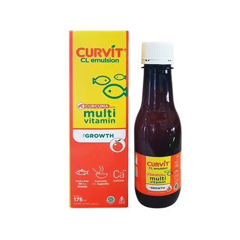 CURVIT CL EMULSION SIRUP 175 ML Kegunaan Efek Samping Dosis Dan