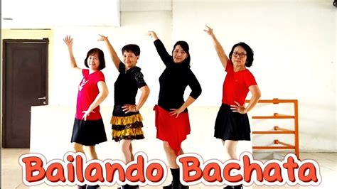 Bailando Bachata Line Dance Improver YouTube