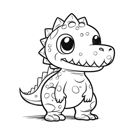 Dibujo De Dibujos Dinosaurios Para Colorear Vector Png Dibujos Dibujo