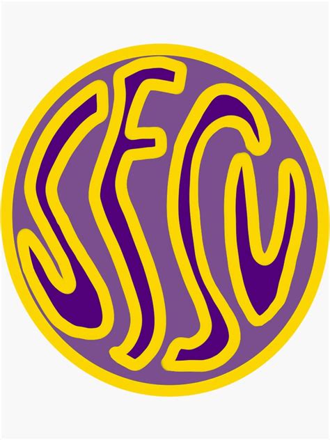 "SFSU" Sticker by SmartStickers | Redbubble