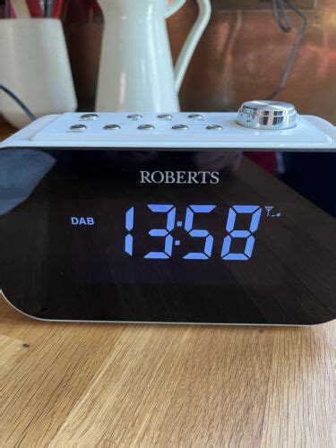 Roberts Ortus 3 Dab Fm Clock Radio White Ebay