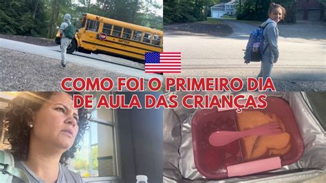 PRIMEIRO DIA DE AULA NA ESCOLA NOVA | VOLTA AS AULAS NOS ESTADOS UNIDOS ...