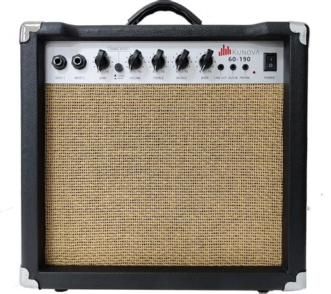 Kunova 20w 65 Speaker Electric Guitar Amp Amplifier Two Inputs Built In Speaker Headphone Jack