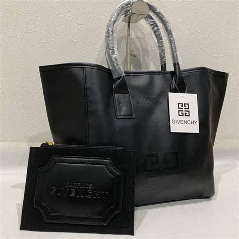 【未使用】未使用givenchy ジバンシー ビジネスバッグ トートバッグ メンズ ブラック 黒 ポーチ付 A4 Pc収納可 通勤 通学