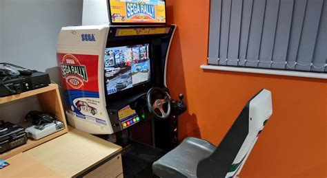 DIY Sega Rally Cabinet Complete 8Bitplus