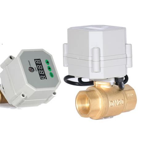 Cr Dn Way Brass Timer Drain Mini Smart Electric Actuator