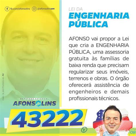 Afonso Lins é candidato ao cargo de Deputado Estadual do Amazonas pelo