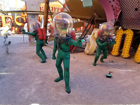 Some Mars Attacks Martians on display : r/pics