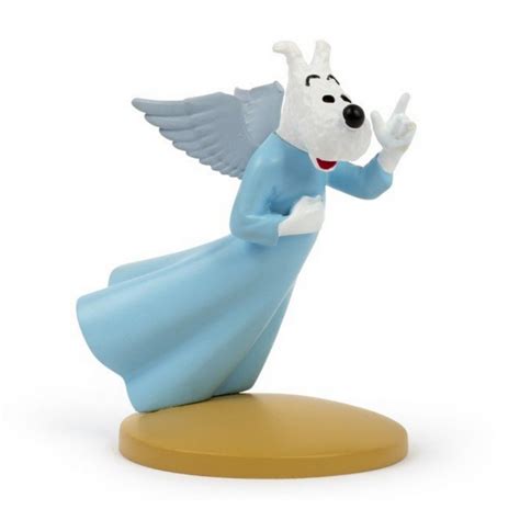 Figurine De Collection Tintin Milou Mi Ange Cm