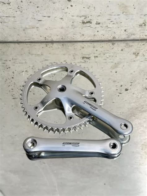 Campagnolo Record Crankset Pista For Track Bike Fixed Gear Eur 1 091 70 Picclick Fr