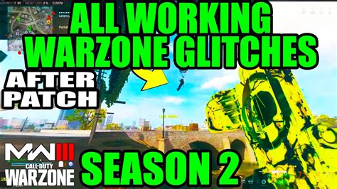 Mw Warzone Glitches All Season Working Warzone Glitches After Patch