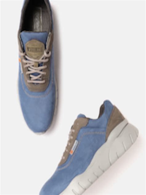 Buy Woodland Men Leather Sneakers - Casual Shoes for Men 22081916 | Myntra