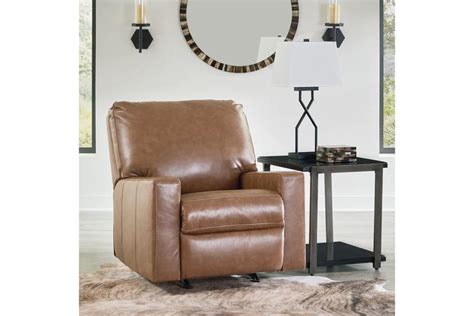 Bolsena Rocker Recliner In Caramel By Ashley Furniture 1stopbedrooms