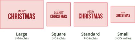 Greeting Card Sizes In Inches