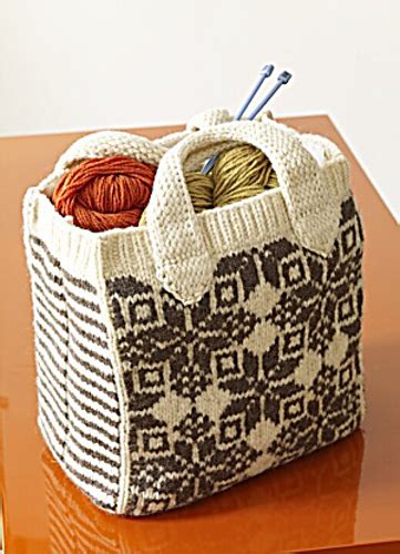 25 Free Knit Tote Bag Patterns Youll Love Knitting Knitting Bee