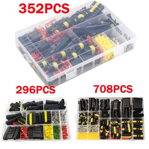 Kit De Conectores El Ctricos Para Coche Y Marina Conectores