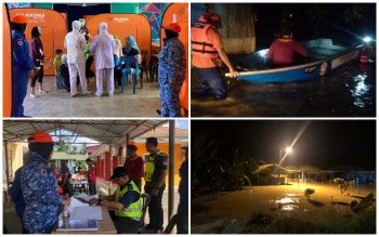 BERNAMA Floods In Hulu Perak 101 Victims Evacuated To Two PPS In Gerik