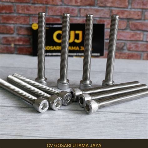 Jual Baut L M X Hex Socket Stainless M Pitch Kunci L Ss