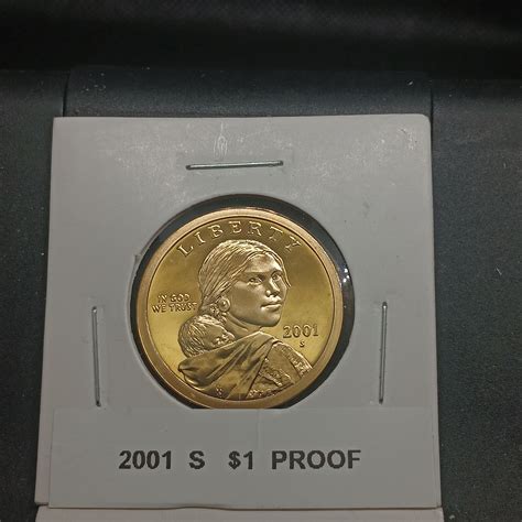 2001 S Proof Sacagawea 1 A 057 Deep Cameo For Sale Buy Now Online