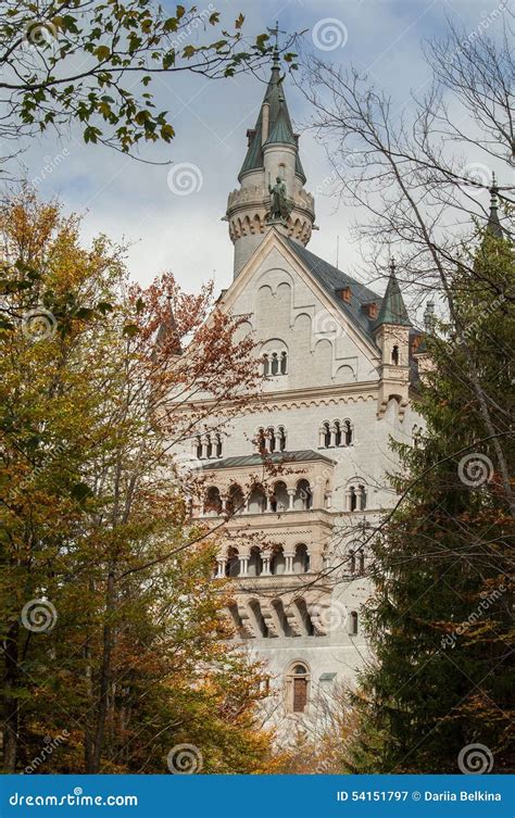 Le Château De Neuschwanstein En Bavière Allemagne Image stock Image