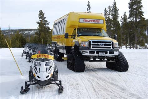 Complete Guide To Snowcoach Tours In West Yellowstone