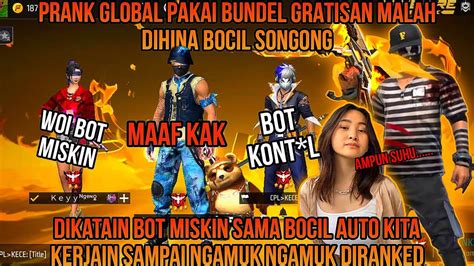 Prank Global Pakai Bundel Gratisan Malah Dikatain Miskin Sama Bocil