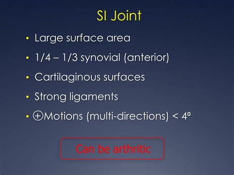 PPT - SI Joint Dysfunction PowerPoint Presentation, free download - ID