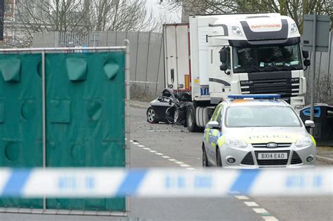 Sunbury A316 Crash Aftermath Of Fatal Collision Following Police Chase Get Surrey