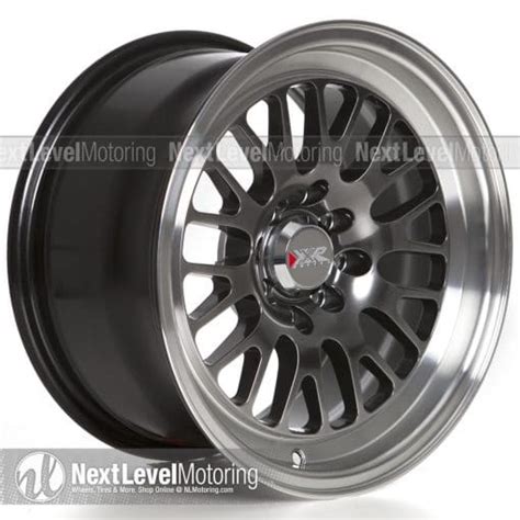 Xxr Wheels 531 15x8 4x1004x1143 Chromium Black Rims Et20