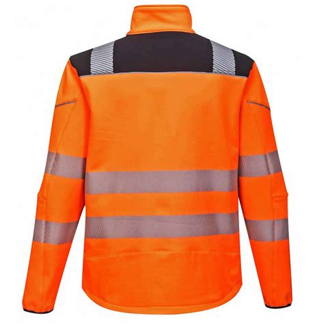 Softshell Hv T Haute Visibilit Orange Marine Epi Espace Emballage