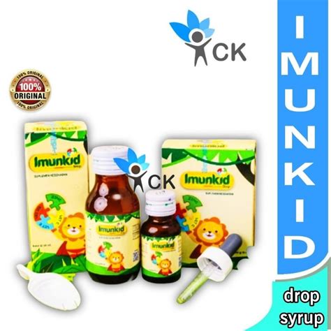 Jual Imunkid Drop 15 Ml Syrup 60 Ml Vitamin Imunitas Terlengkap