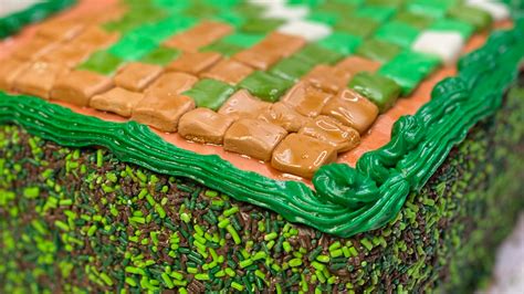 Minecraft Cake Recipe