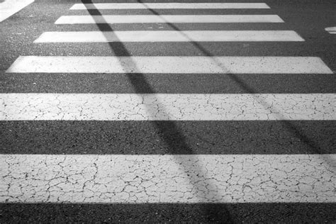 pedestrian black and white road white traffic street sidewalk floor ...