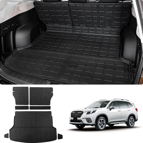 Thinzyou Cargo Mat Compatible With 2019 2025 Subaru Forester Trunk Mat Cargo Liner