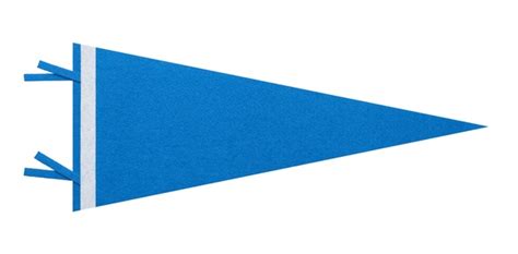 Blue Pennant Clipart